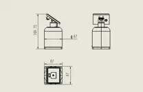 ইন্টিগ্রেটেড টিল্টমিটার JMQJ-7315RTU ইমেজ 6